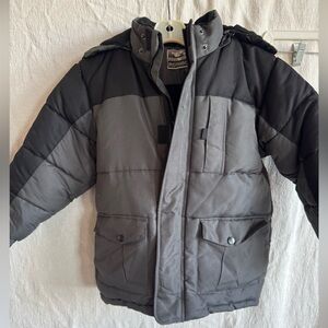 Boy’s ski jacket with hood, size 7